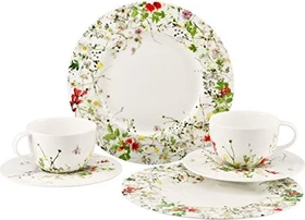 Rosenthal Brillance Bone China Fleurs Sauvages Kombiservice, 6-tlg.