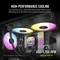 Corsair AF Series iCUE AF140 RGB Elite, schwarz, 140mm Vorschaubild