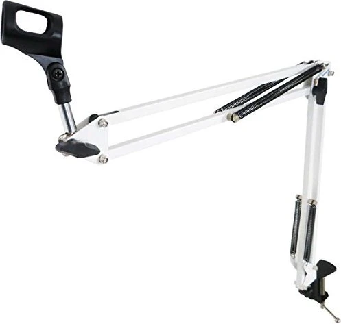 Keepdrum NB35 WH Tisch-Mikrofonarm weiß