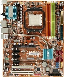 ABIT KN9 Ultra, nForce 570 (dual PC2-6400U DDR2)