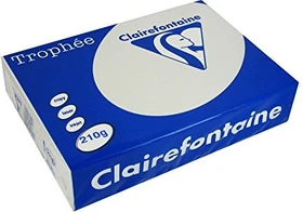 Clairefontaine Trophée Universalpapier matt stahlgrau, A4, 210g/m², 250 Blatt