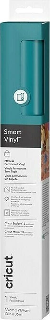 Cricut Smart Vinyl Vinylfolie permanent aqua, 33x91.4cm