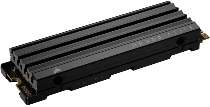 Corsair Force Series MP600 Elite 2TB, M.2 2280 / M-Key / PCIe 4.0 x4, Kühlkörper