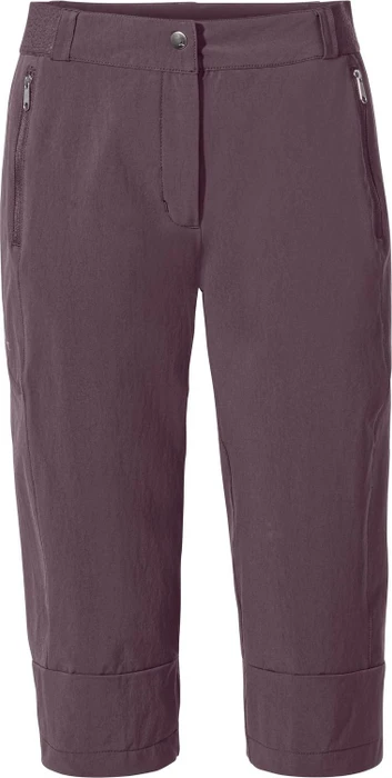 Vaude Farley Stretch Capri III Hose 3/4 blackberry (Damen)