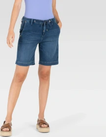 MAC Jeans Jog'n Shorts Jeans new basic wash (Damen)