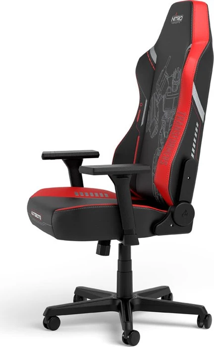 Nitro Concepts X1000 Transformers Autobots Edition Gamingstuhl, schwarz/rot