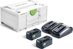 Festool Energie-Set Starterset 18V, 5.0Ah, Li-Ionen/LiHD, 2 Akkus [10.0Ah] [180Wh]
