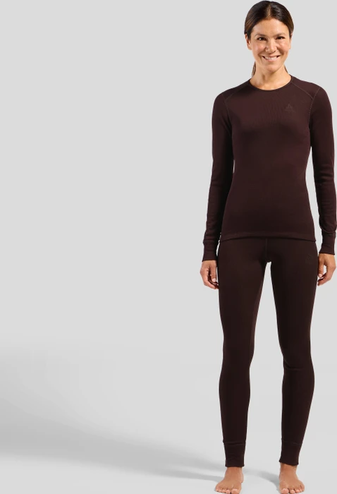 Odlo Active Warm Eco Funktionsshirt langarm fudge (Damen)