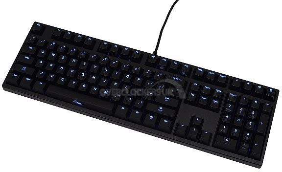 Ducky Zero DK2108S, LEDs blau, MX RED, USB, DE