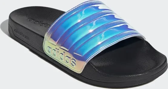 adidas Shower Adilette core black/iridescent (Damen)