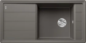 Blanco Faron XL 6 S InFino Einbau Becken reversibel vulkangrau