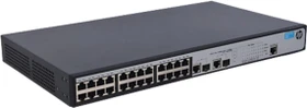 HP OfficeConnect 1910 24 Rackmount Smart Switch, 24x RJ-45, 2x RJ-45/SFP, 180W PoE+ (JG539A)
