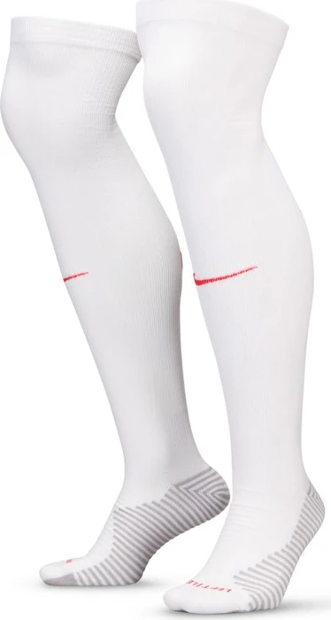 Nike Dri-FIT England Strike Away Fußballstutzen white/challenge red