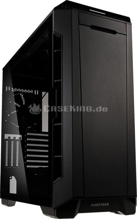 Phanteks Eclipse P600S Satin Black, schwarz, Glasfenster, schallgedämmt