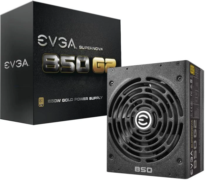 EVGA SuperNOVA G2 850 850W, ATX 2.3