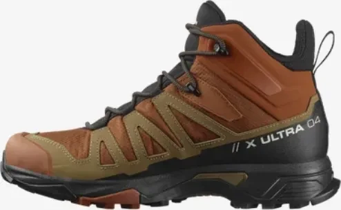 Salomon X Ultra 4 Mid GTX caramel cafe/gothic olive/black (Herren)
