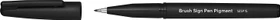Pentel Brush Sign Pen Pigment SESP15 schwarz