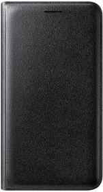 Samsung Flip Wallet für Galaxy J1 schwarz