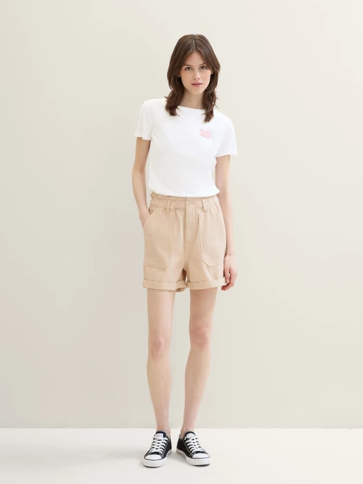 Tom Tailor Relaxed Jeans Shorts Jeans bisque (Damen)