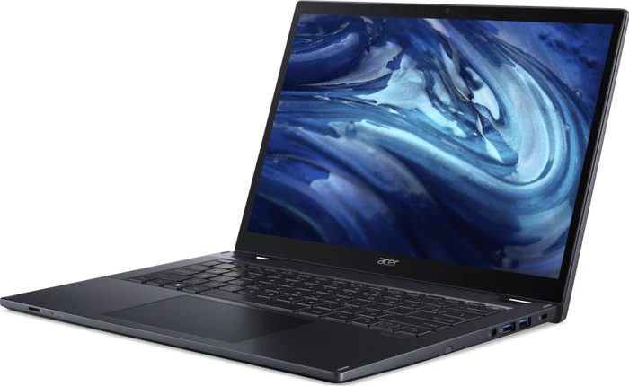 Acer TravelMate Spin P4 TMP414RN-41-R698, Slate Blue, Ryzen 5 PRO 6650U, 8GB RAM, 256GB SSD, DE