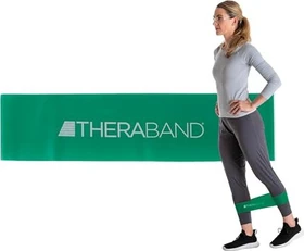 Thera-Band Loop 7.6x30.5cm 20cm stark Widerstandsband grün