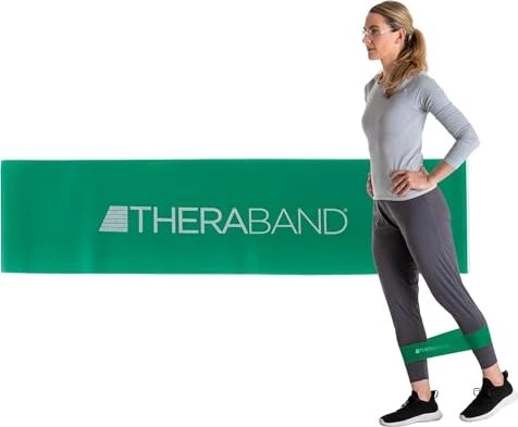 Thera-Band Loop 7.6x30.5cm 20cm stark Widerstandsband grün