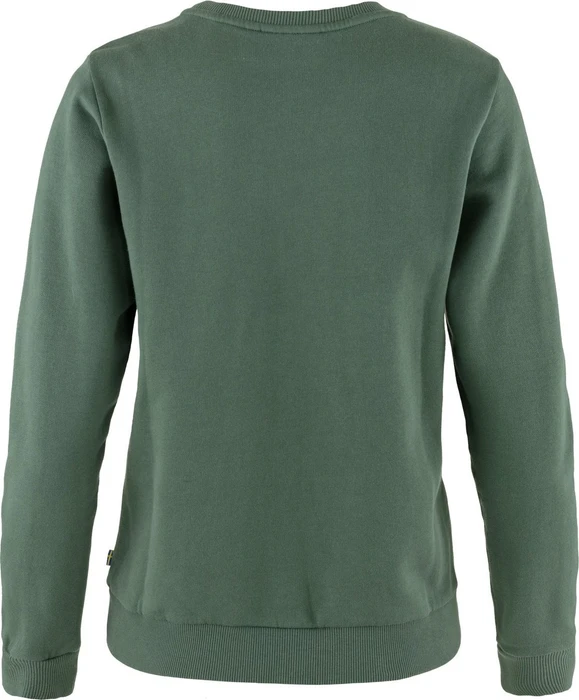 Fjällräven Logo Sweatshirt deep patina/misty green (Damen)