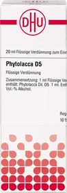 DHU Phytolacca Dilution D5, 20ml