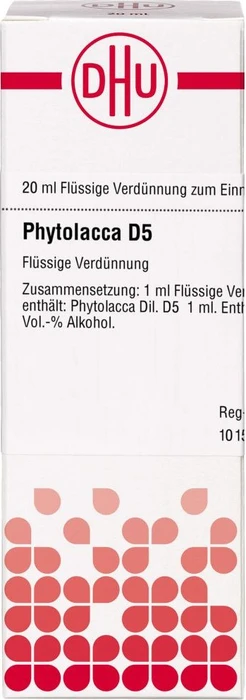 DHU Phytolacca Dilution D5, 20ml