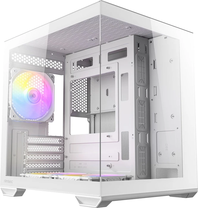 Antec CX60M ARGB, weiß, Glasfenster