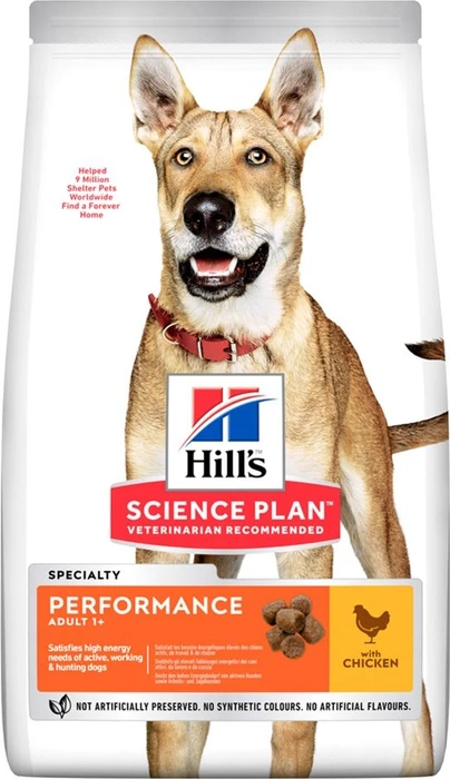 Hill's Science Plan Canine Adult Performance mit Huhn, 12kg