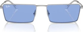 Ray-Ban RB3741 Emy Bio-Based 59mm polished silver/blue