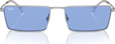 Ray-Ban RB3741 Emy Bio-Based 59mm polished silver/blue