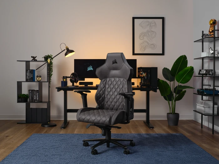 Corsair TC500 LUXE Gamingstuhl, Shadow schwarz