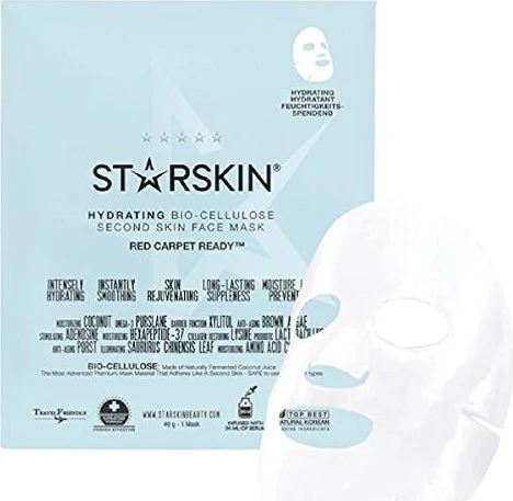 Starskin Red Carpet Ready Hydrating Bio-Cellulose Face Mask, 1 Stück