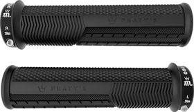 Peaty's Monarch Knurl 130mm Griffe Thin schwarz
