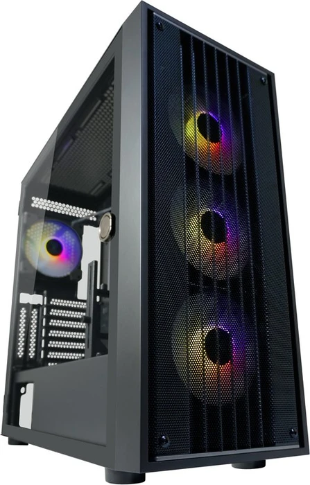 LC-Power Gaming 810B Dark_Crawler_X, schwarz, Glasfenster