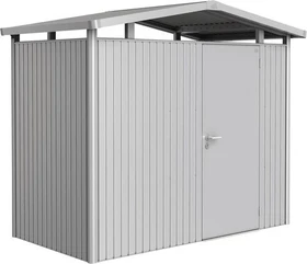 Biohort Panorama P1 Gerätehaus silber-metallic