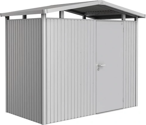Biohort Panorama P1 Gerätehaus silber-metallic
