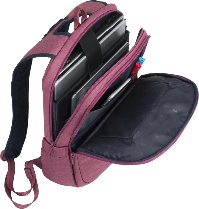 RivaCase 7760 Suzuka ECO 15.6" Notebook Rucksack, rot