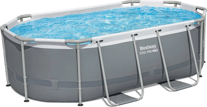 Bestway Power Steel Frame Pool oval 305x200x84cm