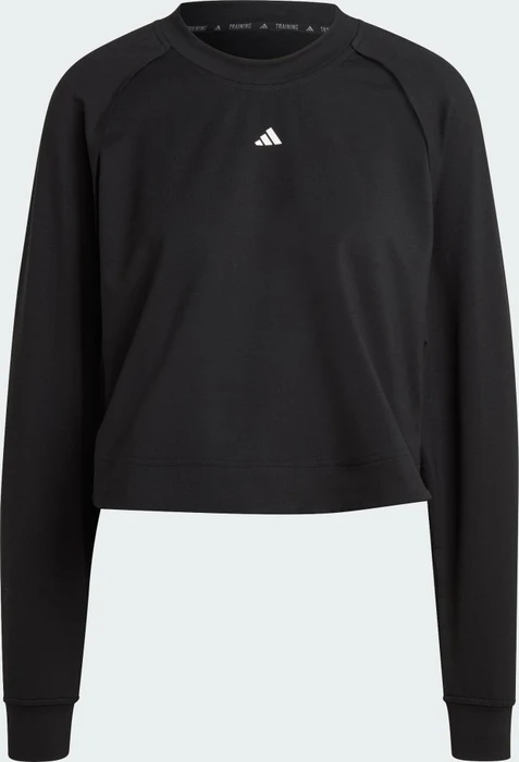 adidas Power Hidden Racerback Overlay Sweatshirt schwarz/weiß (Damen)