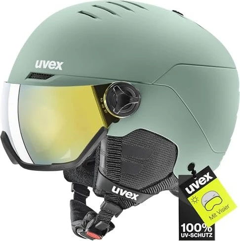 UVEX Wanted Visor Helm oxid green matt (Modell 2022/2023)