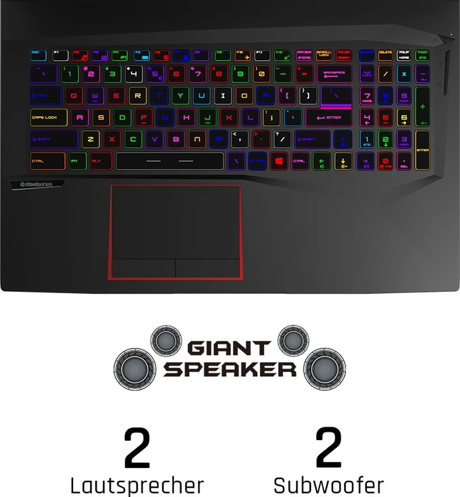 MSI GE75 Raider 10SGS-047, Core i9-10980HK, 32GB RAM, 512GB SSD, 1TB HDD, GeForce RTX 2080 SUPER, DE