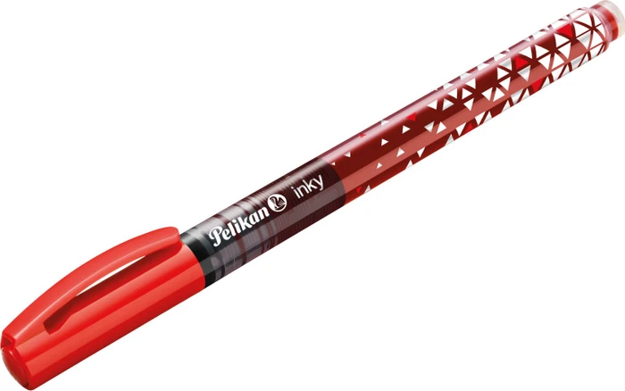 Pelikan inky Tintenroller (Mine) rot, Rechtshänder, Faltschachtel