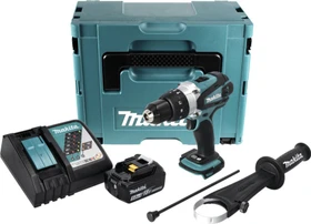Makita DHP458RT1J Akku-Schlagbohrschrauber inkl. MAKPAC + Akku 5.0Ah