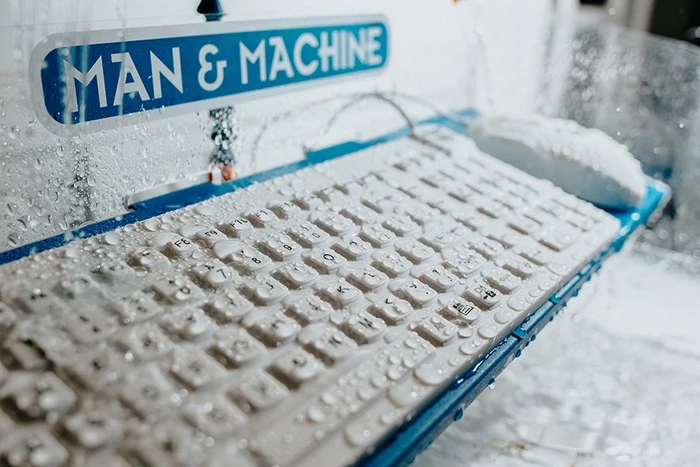 Man & Machine Really Cool Keyboard, weiß, USB, DE