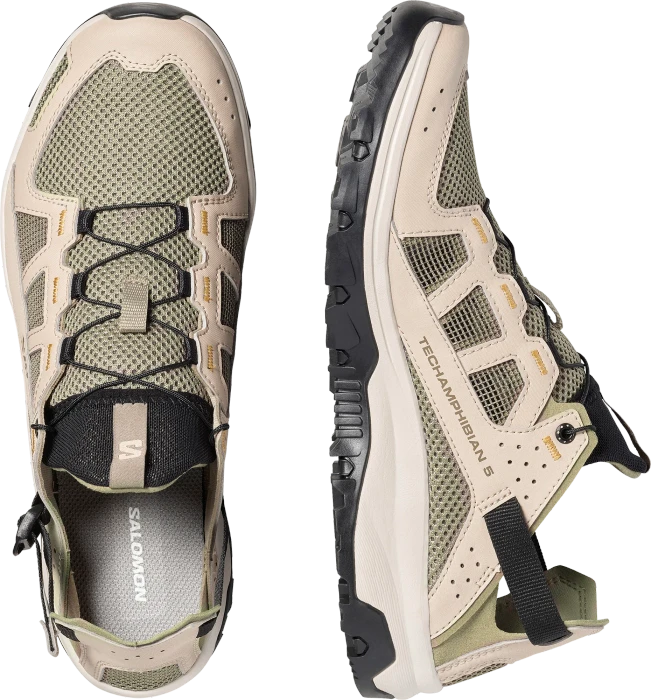 Salomon Techamphibian 5 walnut/wrought iron/black (Herren)