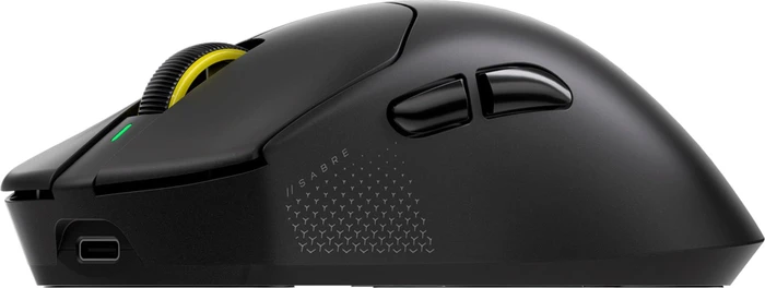 Corsair Sabre v3 Pro PureVector Ultralight Ergo Wireless, schwarz, USB