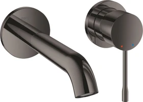 Grohe Essence 2-Loch-Waschtischbatterie M hard graphite